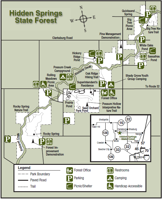 Hidden Springs State Forest A Central Illinois Scenic Adventure